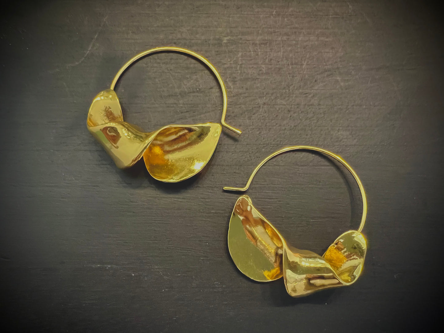 Gold Fashion Earrings